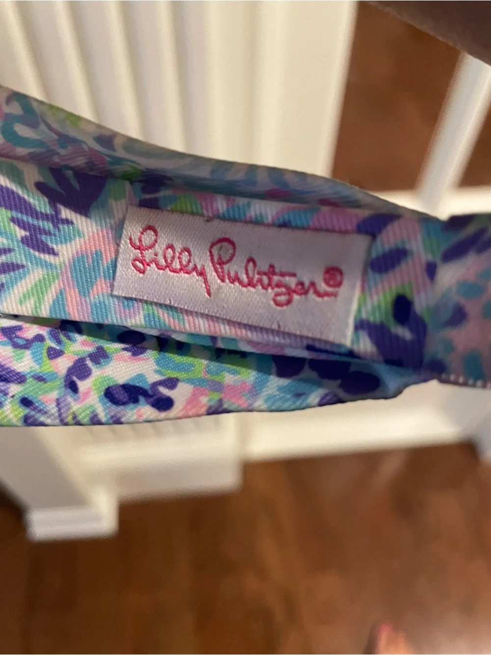 Lilly Pulitzer Pastel Floral Knot Headband in Pink Blue Green
